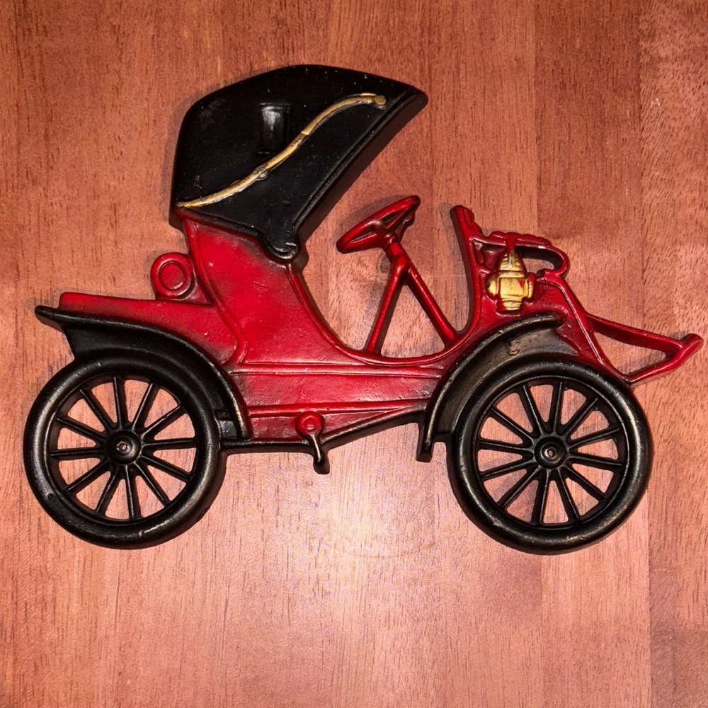 Set of 3 Antique Classic Cars Cast Metal Wall Decor Set by Midwest 1910 Buick - Picture 2 of 13